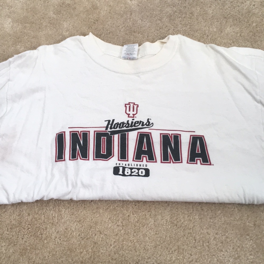 Men's Indiana Hoosier shirt size large